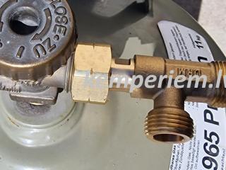 Adapteris, 3 x kreisā vītne, 1 x 21,8mm, 2 x 21,8mm 