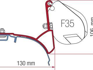 Adapteris VW T5/T6, Fiamma F35