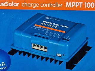 Victron energy BlueSolar, 12/24V, MPPT 100/30, saules paneļu uzlādes kontrolieris