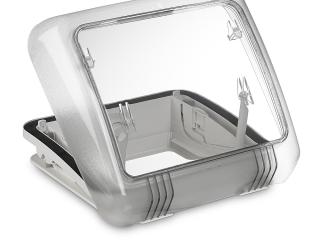 Jumta lūka 28x28cm, jumta biezumam 23-60mm, bez tumsas rollo, Dometic Micro Heki