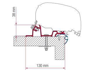 Adapteris Kit Karavan, Fiamma F65 vai F80