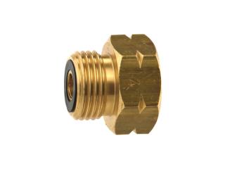  Gāzes balona / reduktora adapteris, kreisā - kreisā, vītne 21,8mm