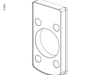 Starplika 13mm, balta