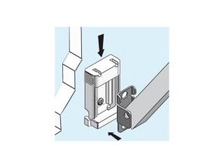 Thule marķīzes kājas atbalsta vieta, melna, OEM 1500602390
