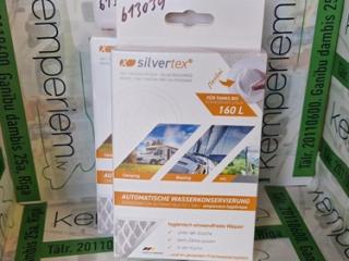 WM Silvertex ūdens attīrīšana līdz 7500 litriem, tvertnēm līdz 160L tilpumam