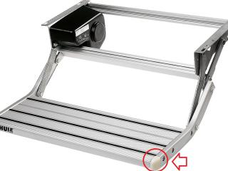 Thule Single un Double, trepes aizbāznis, melns