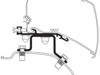 Adapteris Thule 6 sērijai, Renault Master no 2024gada