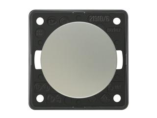 Berker elektrības slēdzis-pārslēdzis, Chroms matēts