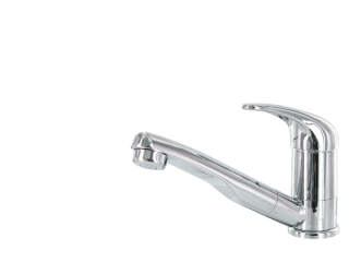 Ūdens krāns/maisītājs Roma 125, pagriežams, ar mikroslēdzi, montāžas vieta 33mm