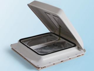 Jumta lūka 40x40cm, Fiamma Turbo Vent Premium ar ventilatoru un termostatu