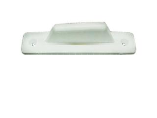 Durvju fiksators, 9,8cm, balts, Hymer 