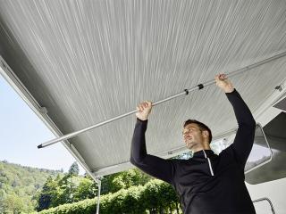 Thule Omnistor spriegošanas stienis lietus aizsardzībai, 6 un 9 sērija, garums 2,5 metri, OEM307310