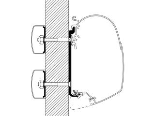 Thule Omnistor, 5 un 8 sērijas marķīzēm, 3,5 metri