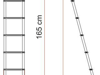 Trepe 170cm, Fiamma Deluxe 5B