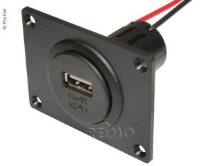  USB uzlādes ligzda 12v-24v, 3A