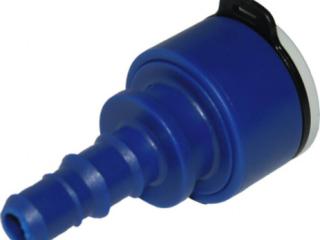 Uniquick savienojums no 12mm cietās plastikāta rores uz 10/12mm mīksto šļūteni
