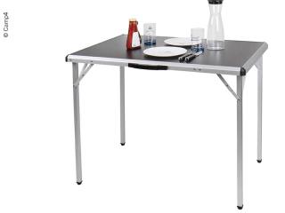 Galds 90 x 60cm, virsmas augstums 70cm, alumīnija rāmis