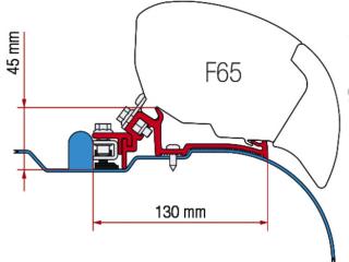 Adapteris Iveco Daily no 2006-2014, Fiamma F80S