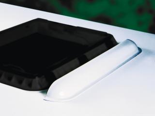 Dometic spoileris lūkām 570mm, braukšanai virs 100 km/h