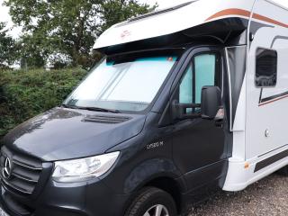  Kabīnes logu žalūziju komplekts REMIfront IV, Mercedes Sprinter no 04/2024, ar lielo sensoru