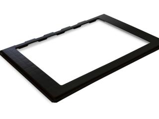 Adapteris jumta lūkai 50x70cm, krāsa-melna, montāžai aiz kabīnes, Fiat Ducato no 2006, MPK