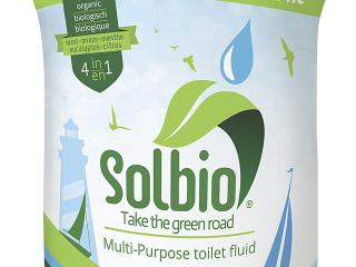  Solbio Marine 4-in-1, Dabai draudzīgs tualetes, netīrā ūdens trauka un skalošanas šķidrums, 1,6 litri, 40 devas