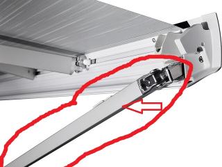 Thule Omnistor 6300, atbalsta kāja, support arm, OEM1500603332