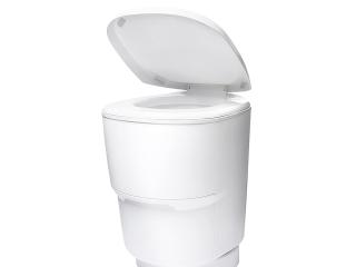  Tualete darbojas bez ķīmījas un ūdens, ar apaļo adapteri, 12V, Clesana C1