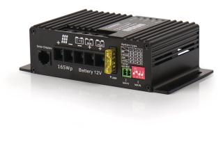 Saules paneļu uzlādes kontrolieris diviem akumulatoriem, MPPT 12V/12A 170W 