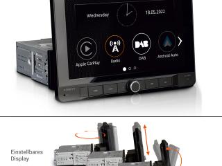 Multimedijs Zenec XZENT X-127, 9” ekrāns