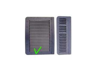 Gaisa ventilācijas reste ar moskītu sietu kreisajai pusei, VW T5 un T6