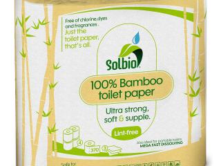 Solbio tualetes papīrs, 100% bambuss