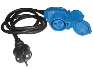 Adapteris ar kabeli 1,5 metri, 3 x 2,5 mm²