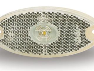 Gabarītu lukturis ar atstarotāju 12V, 1W LED IP67
