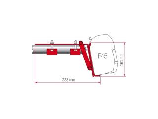 Adapteris jumta šķērsreliņiem Fiamma Roof Rail F45 / F70, Compass, 1gb.