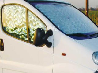 Renault Trafic no 2015gada, termo segas priekšējiem logiem