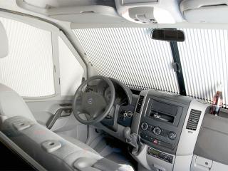 Kabīnes logu žalūziju komplekts REMIfront III, Mercedes Sprinter 2006-2018, VW Crafter 2006-2017