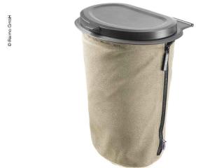 Atkritumu tvertne - 9L no mazgājama bioloģiska materiāla, bēša, Flextrash