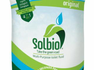  Solbio 4-in-1, Dabai draudzīgs tualetes, netīrā ūdens trauka un skalošanas šķidrums, 0,8 litri, 20 devas