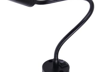 LED gaisma ar slēdzi, melna, 2w/110Lumini