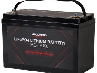  LiFePo4 litija dzelzs fosfāta akumulators, 150Ah, 13,5kg