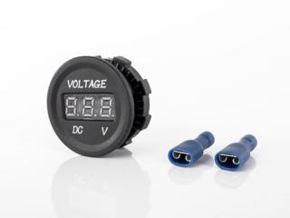 LED voltmetrs, 12-30V DC