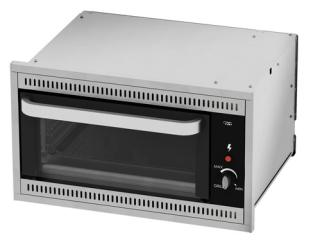 Gāzes cepeškrāsns 20L + grils 1,8kw