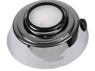 LED gaisma ar slēdzi 12V, 1,3w, 3000K, Ø100 mm, Carbest