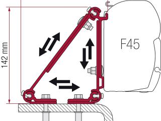 Adapteris Kit Multi, Fiamma F45/F70 1gb.