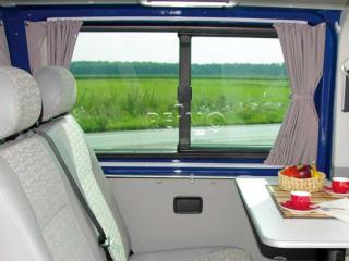 Logu aizskari - caurspīdīgi, VW T5/T6 Multivan, Caravelle, garā bāze
