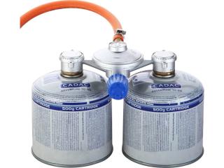 Cadac Power Pac, reduktors 50mbar, divu balonu pieslēgumam