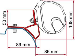 Adapteris Renault Trafic no 2015gada, Fiamma F35 Pro