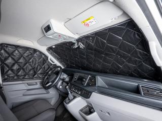 VW Crafter no 2016, Premium blackline, termo segas priekšējiem logiem