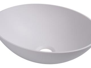 Izlietne, ovāla 350x256mm, augstums 135mm, balta